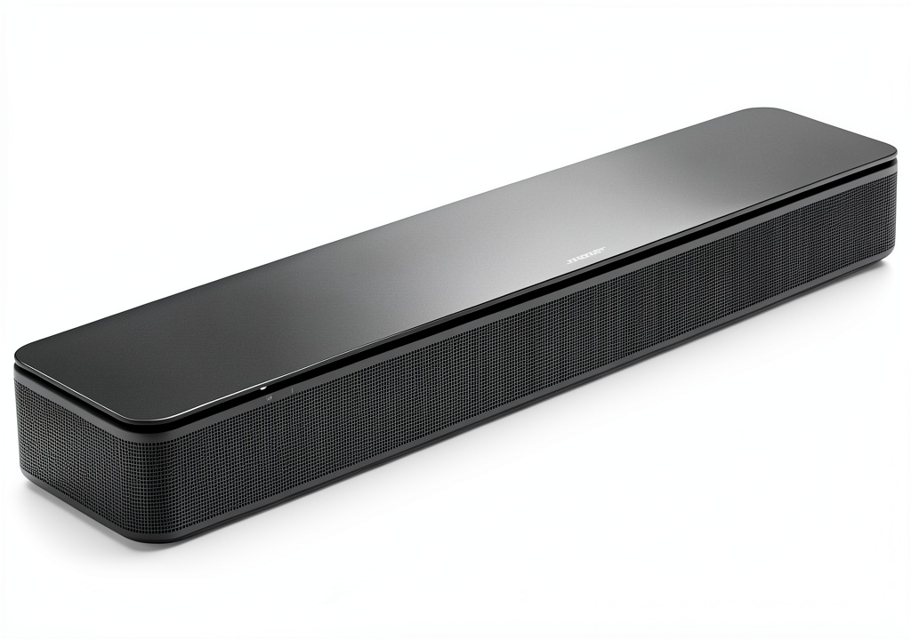 Bose TV Speaker Bluetooth Soundbar connected to a modern TV