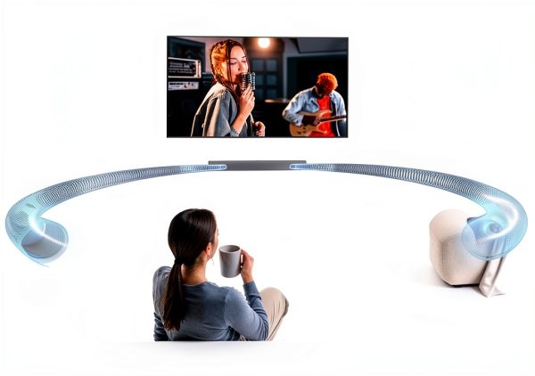 Samsung Soundbar 2.0 Ch Built In Woofer Surround Sound-11