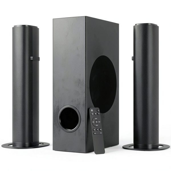 TOPVISION 4.1ch Sound Bar with Subwoofer 120W TV Audio-0