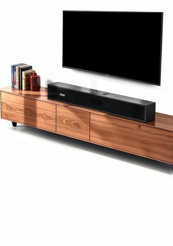 VEVOR Sound Bar 2.0 Channel Bluetooth TV Speaker Compact-2