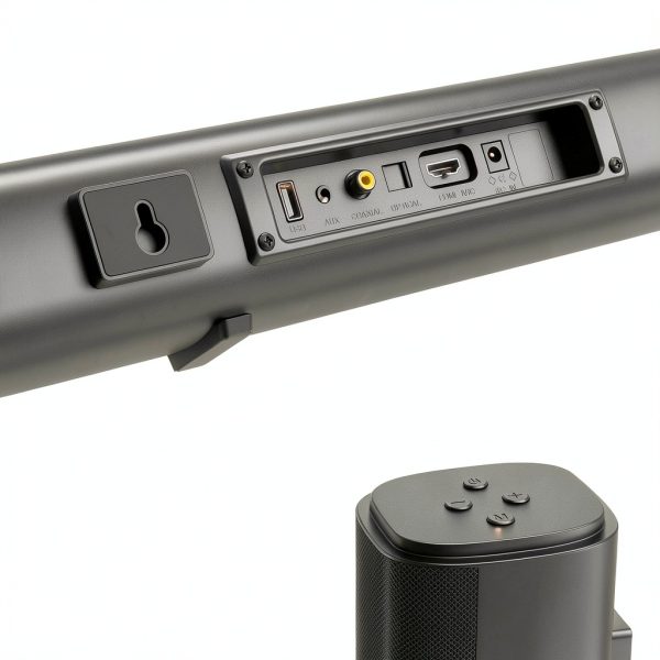 TOPVISION 4.1ch Sound Bar with Subwoofer 120W TV Audio-5