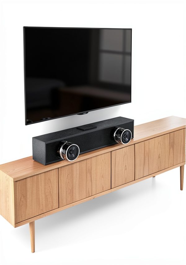 VEVOR Sound Bar 2.0 Channel Bluetooth TV Speaker Compact-1