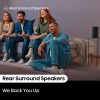 Hisense 5.1 Channel Soundbar Wireless Subwoofer Rear-13