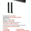 VEVOR Sound Bar 2.0 Channel Detachable Bluetooth HDMI AUX-6
