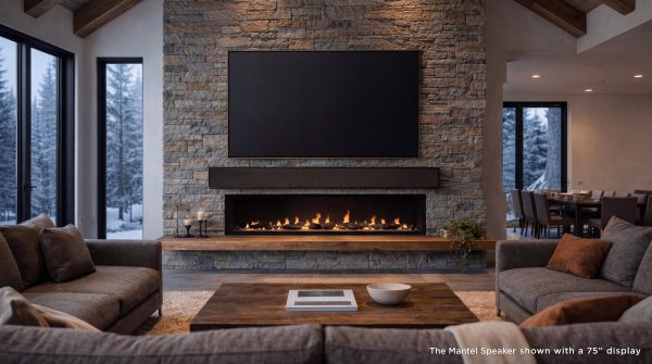 Sonance Mantel Speaker SBXL 100 Soundbar TV Audio-7