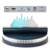 Sugift Sound Bar Dual Bass 3D Surround Slim TV Audio-8