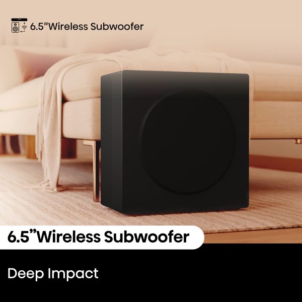 Hisense 5.1 Channel Soundbar Wireless Subwoofer Rear-5