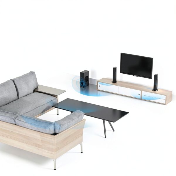 TOPVISION 4.1ch Sound Bar with Subwoofer 120W TV Audio-3