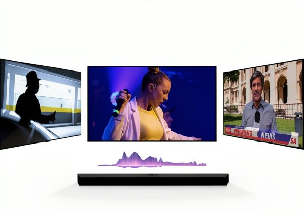 LG 3.1.1 Channel Soundbar System Black Home Audio-10