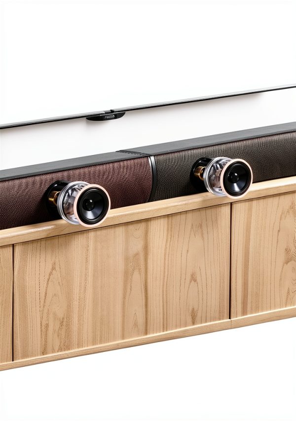 VEVOR Sound Bar 2.0 Channel Detachable Bluetooth HDMI AUX-1