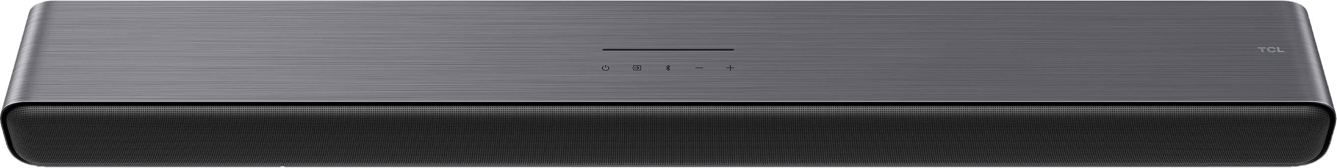 TCL S45H Sound Bar connected to a modern TV in a living room