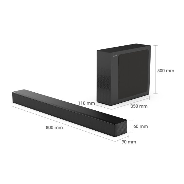 Hisense Soundbar Wireless Subwoofer DTS VirtualX Dolby-4