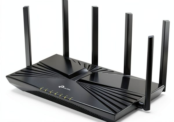 TP Link AX4400 Mesh Dual Band 6 Stream Router Black-1