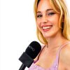 Movo Wireless Lavalier Handheld Grip for Interview Mic WMX-HMF2-4