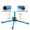 5 Core Red Iron Guitar Stool Foldable Frame Built-in Neck Rest-3