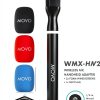 Movo Wireless Lavalier Handheld Grip for Interview Mic WMX-HMF2-6