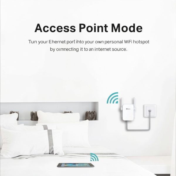 TP-Link RE105 300Mbps Single‑Band Wi‑Fi Range Extender for Home-2