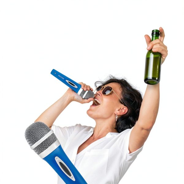 Blue Pro 5 Core Cardioid Karaoke Microphone Pop Filter XLR Cable-10