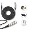 Blue Pro 5 Core Cardioid Karaoke Microphone Pop Filter XLR Cable-11